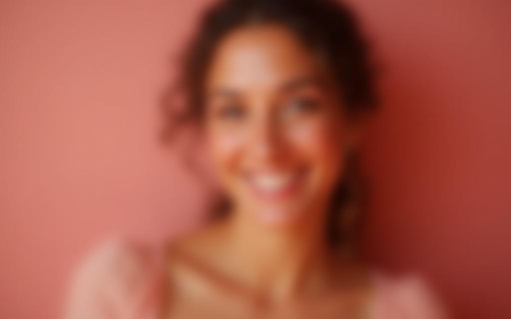 खुश ग्राहक का पोर्ट्रेट